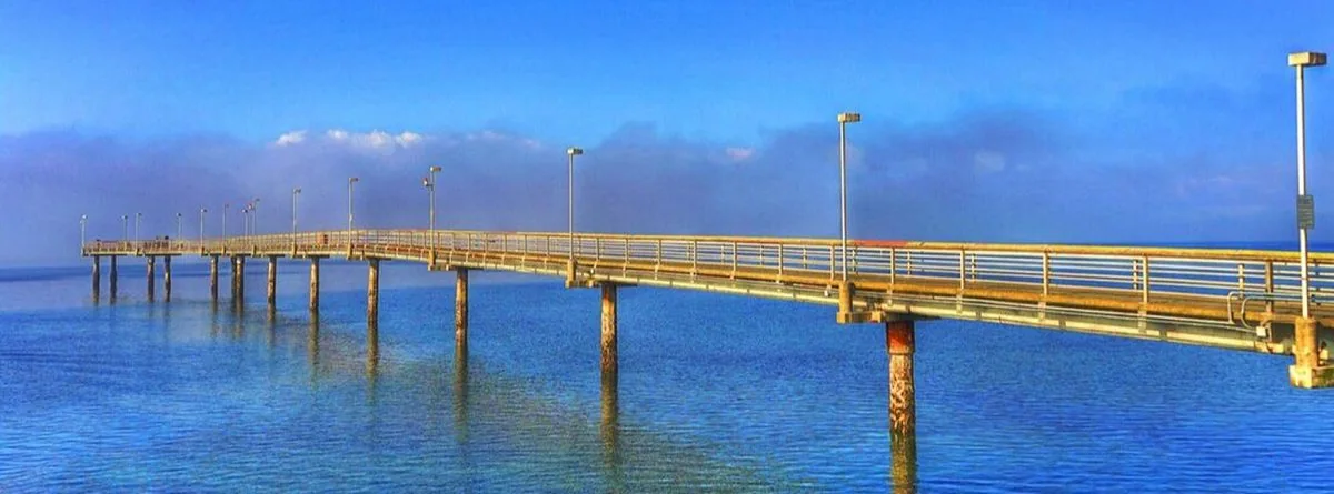 Pier over the water in Des Moines, Washington